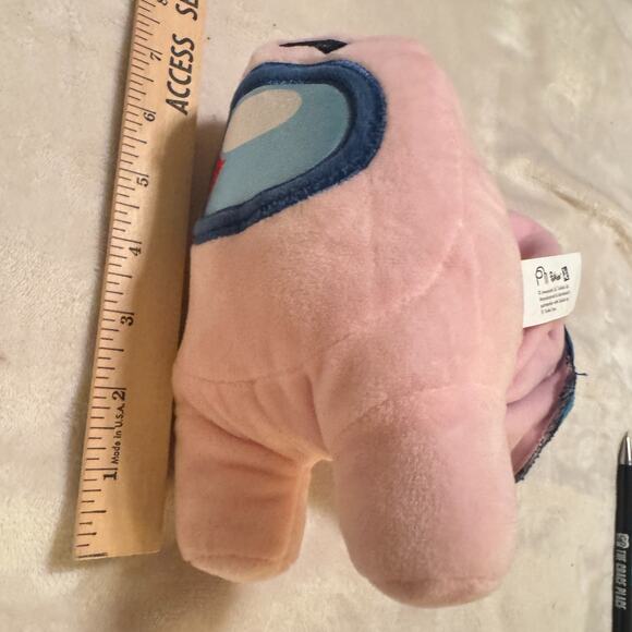 Toikido Among Us Shapeshifter Rose Pink 7" Plushie video game toy plush egg - Picture 6 of 6